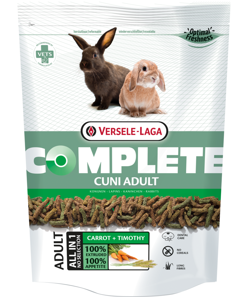 Versele Laga Complete Cuni Adult- pre trpasličích a chovaných králikov 0,5 kg