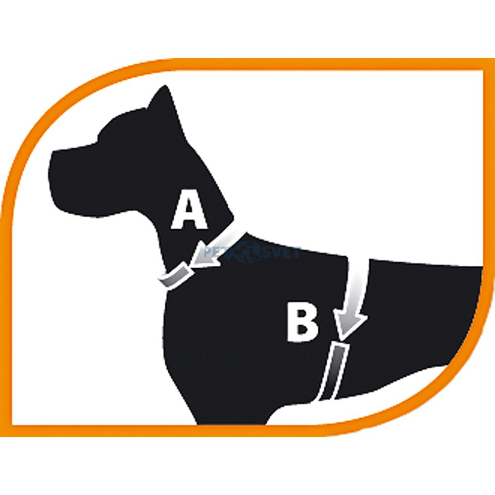 Ferplast Sport Dog postroj pre psa L žltý