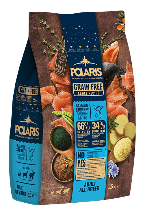 Polaris dog Adult Salmon & Turkey 2,5 kg