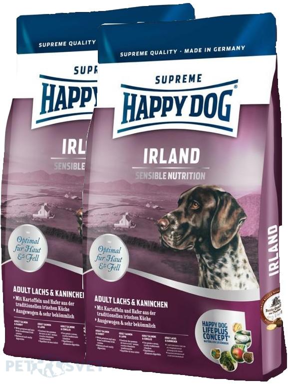 2x Happy Dog Supreme Sensible Irland 12,5 Kg + DOPRAVA ZDARMA