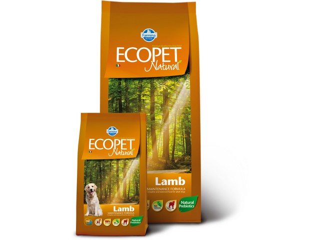 ECOPET N dog lamb medium 2,5 kg