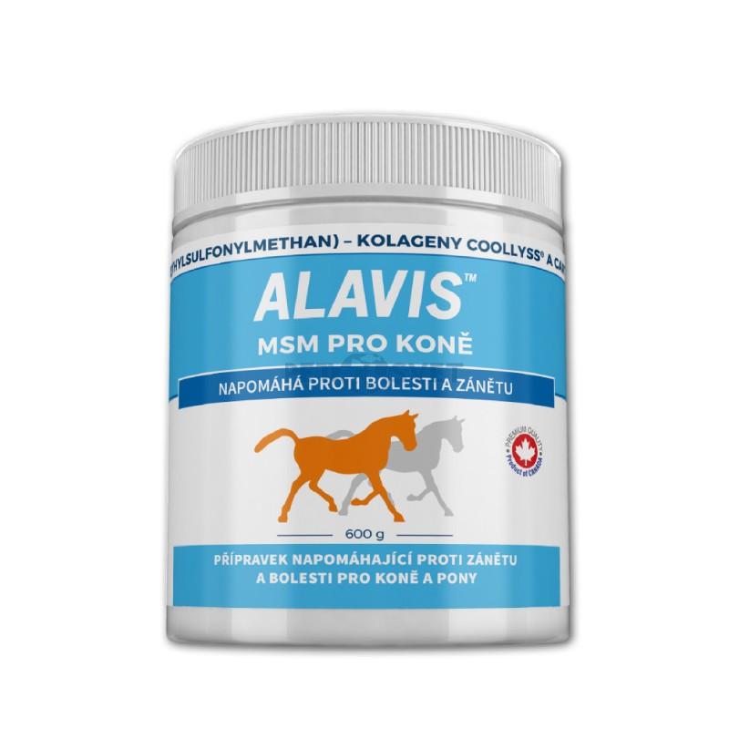ALAVIS MSM prostriedok proti zápalu, bolesti a edému pre kone a pony 600 g