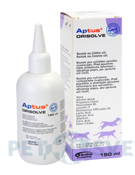 Aptus Orisolve Plus vet roztok na čistenie uší pre psy a mačky 100 ml