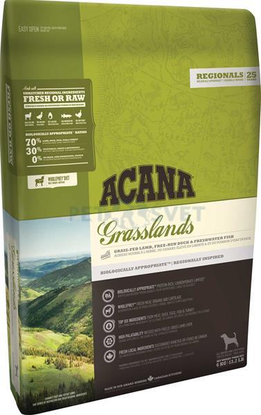 Acana Grasslands dog 11,4 kg + DOPRAVA ZDARMA