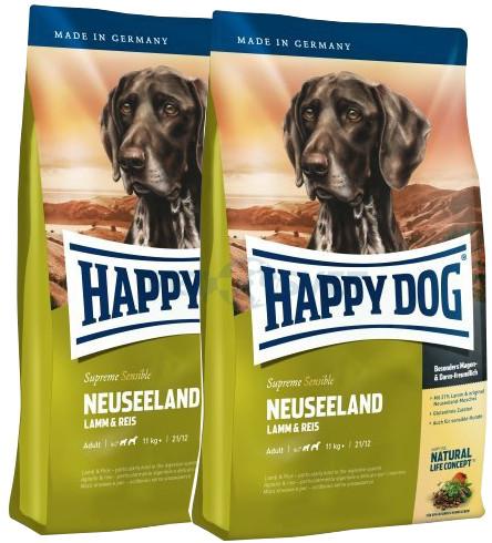2x Happy Dog supreme Sensible Neuseeland 12,5 Kg + DOPRAVA ZDARMA