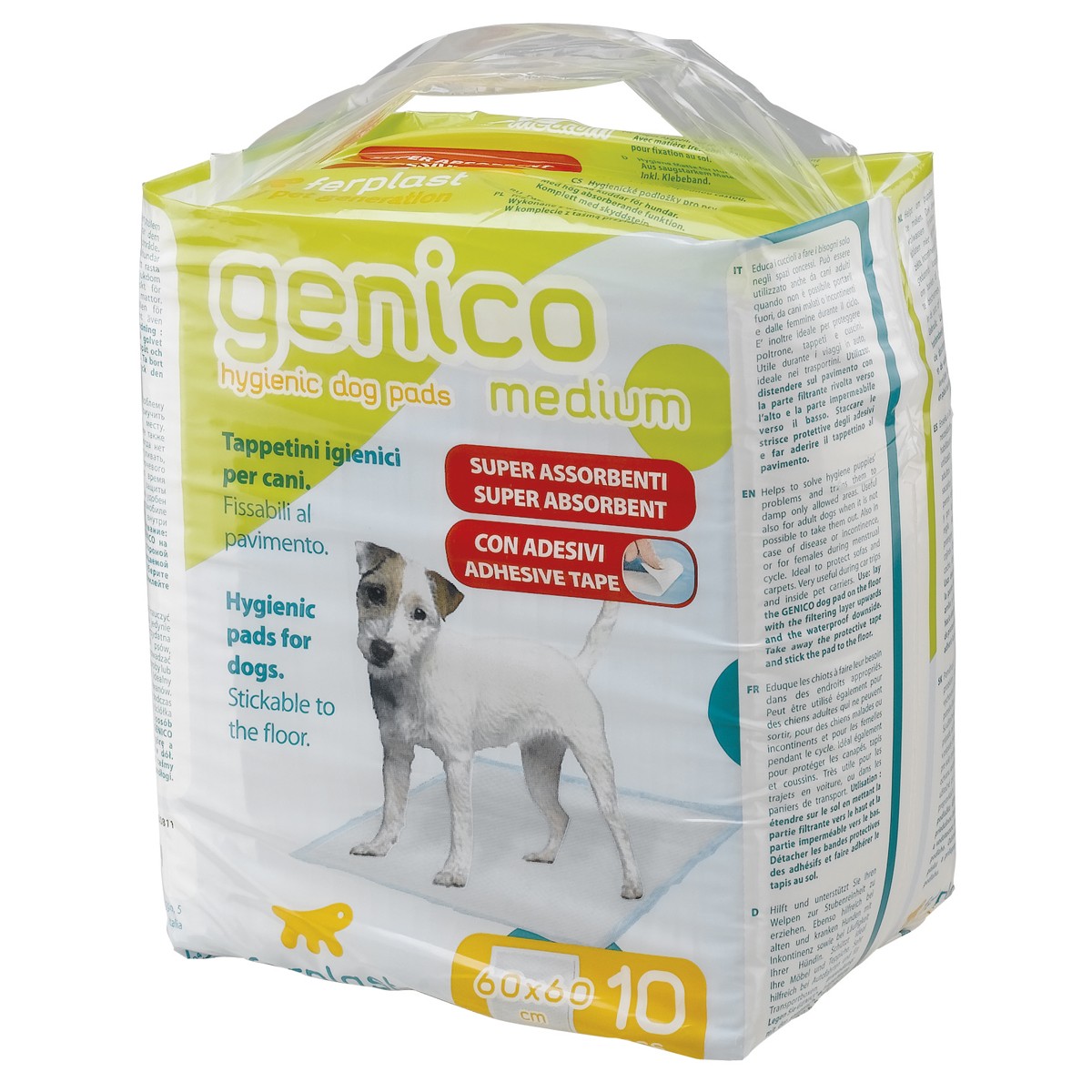 Ferplast Genico Medium absorbčné podložky pre psov 10ks