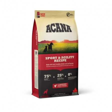 Acana Sport Recipe 17kg + DOPRAVA ZDARMA