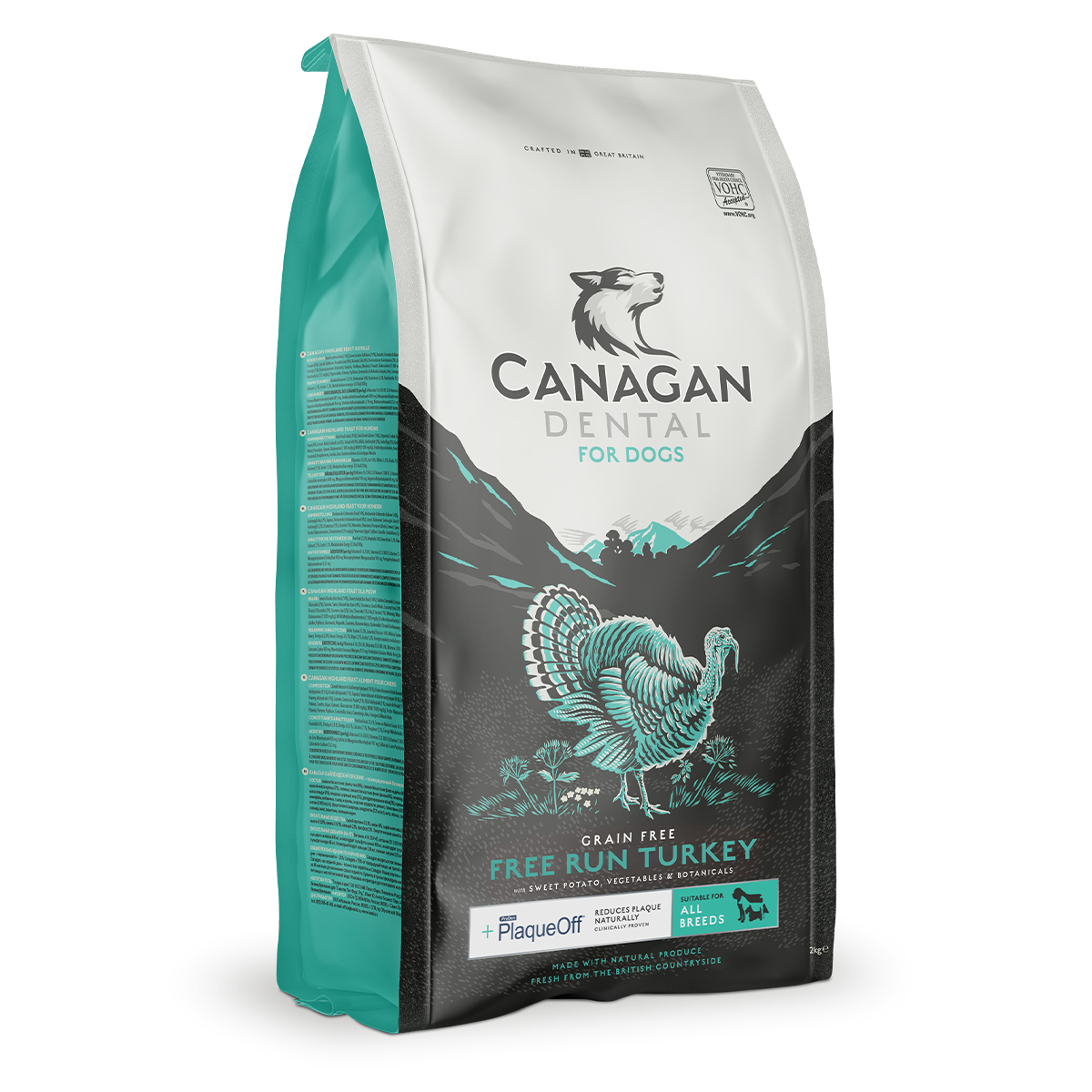 CANAGAN DENTAL FREE-RUN TURKEY 2 Kg