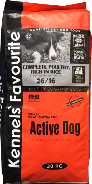 KENNELS FAVOURITE ACTIVE DOG 20 kg