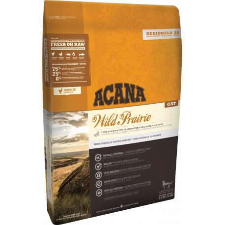 Acana regionals Wild Prairie Cat 5,4 kg + DOPRAVA ZDARMA