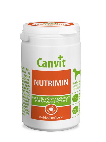 Canvit Nutrimin doplnok výživy v prášku k domácej strave pre psy 230 g
