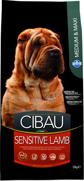 Farmina CIBAU dog adult medium & maxi, sensitive lamb 12 kg