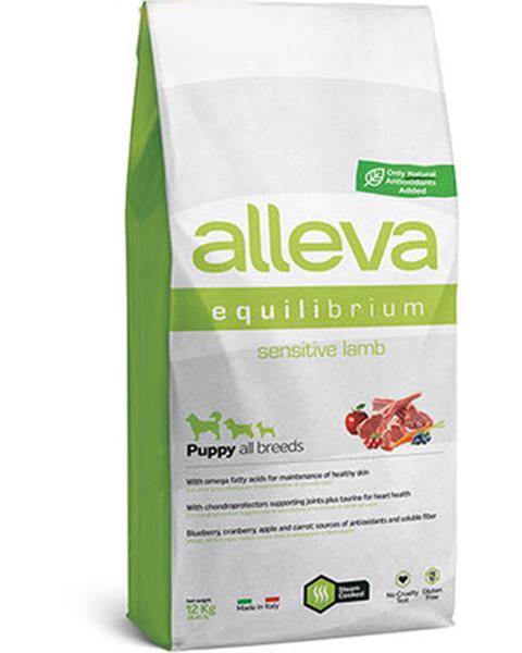 Alleva EQUILIBRIUM dog sensitive lamb puppy all breeds 12 kg + DOPRAVA ZDARMA