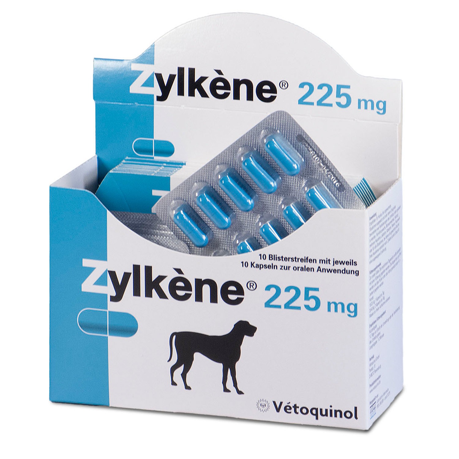 Zylkéne Zylkéne na prekonanie stresu u psov a mačiek 225 mg  10 x 10 kapsúl
