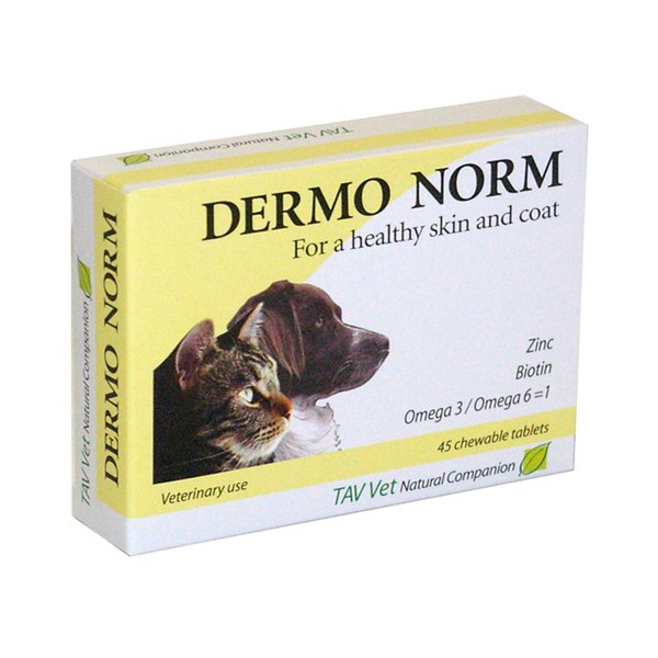 Dermo Norm 100 tabliet na zlepšenie srsti a kože psov a mačiek