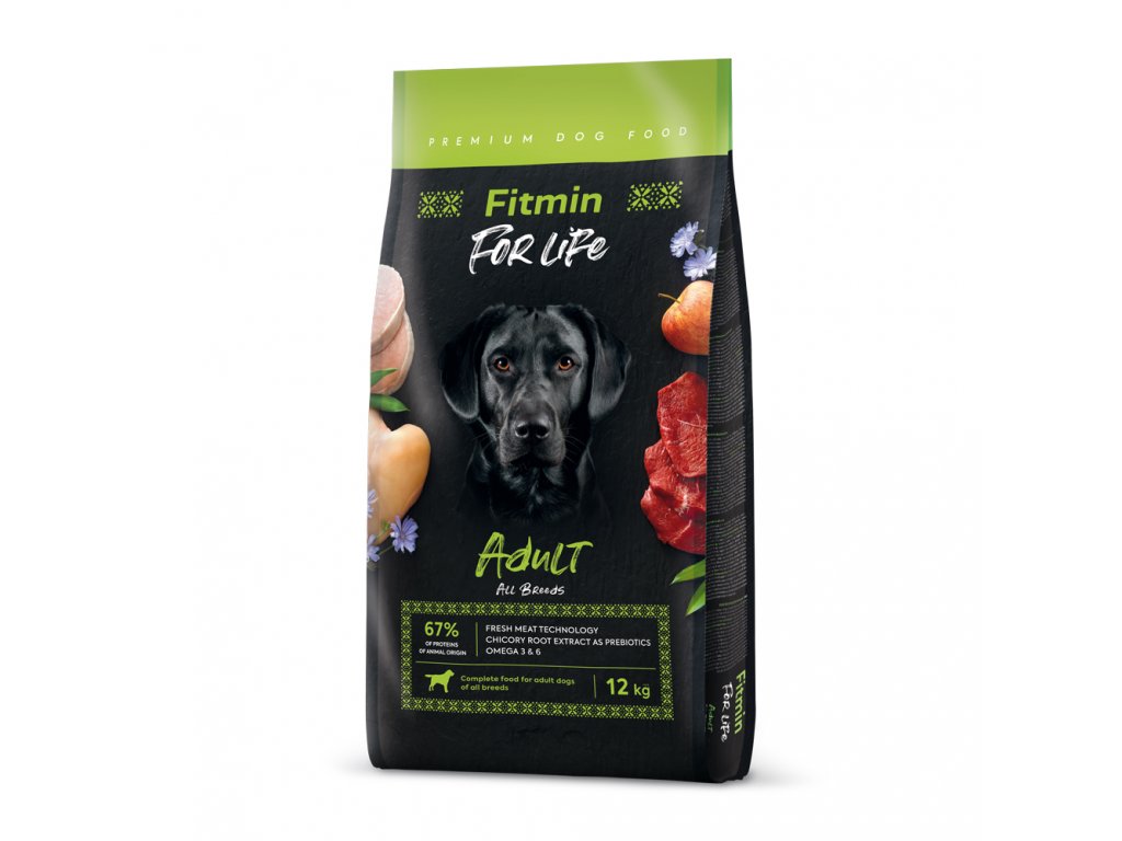 Fitmin For Life Adult krmivo pre psy 12 kg
