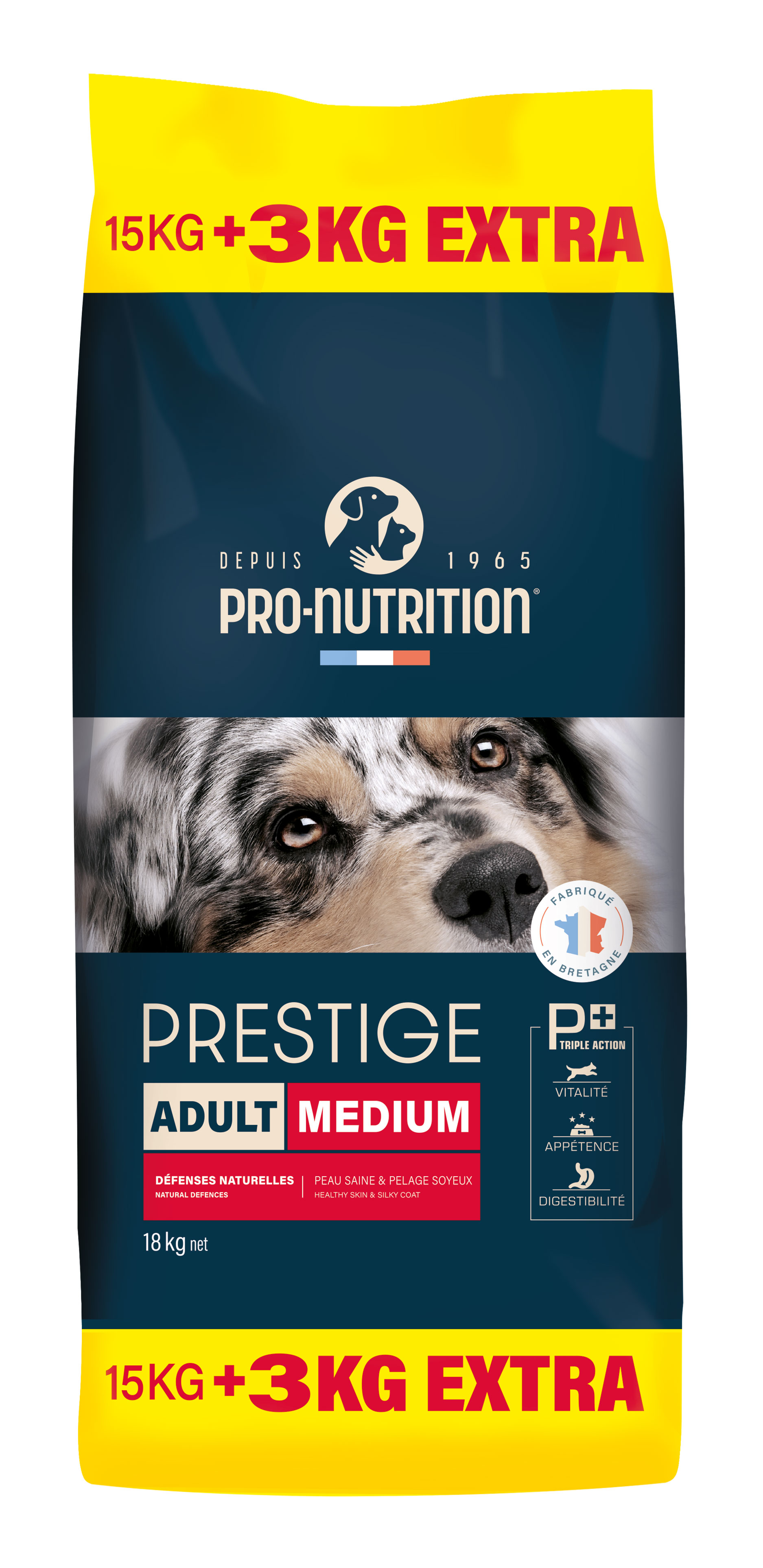 Flatazor Pro-Nutrition prestige adult medium 15 kg + 3 kg ZDARMA