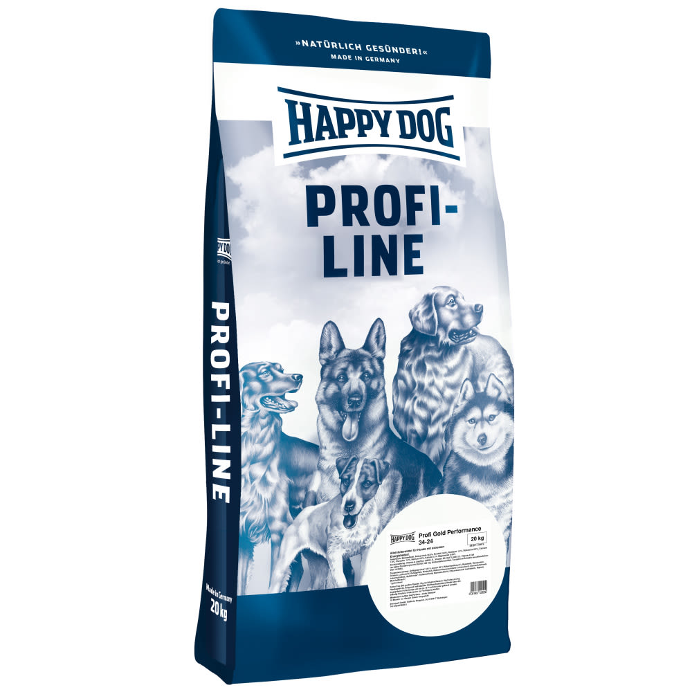 Happy Dog PROFI GOLD 34/24 PERFORMANCE 20 kg + DOPRAVA ZDARMA