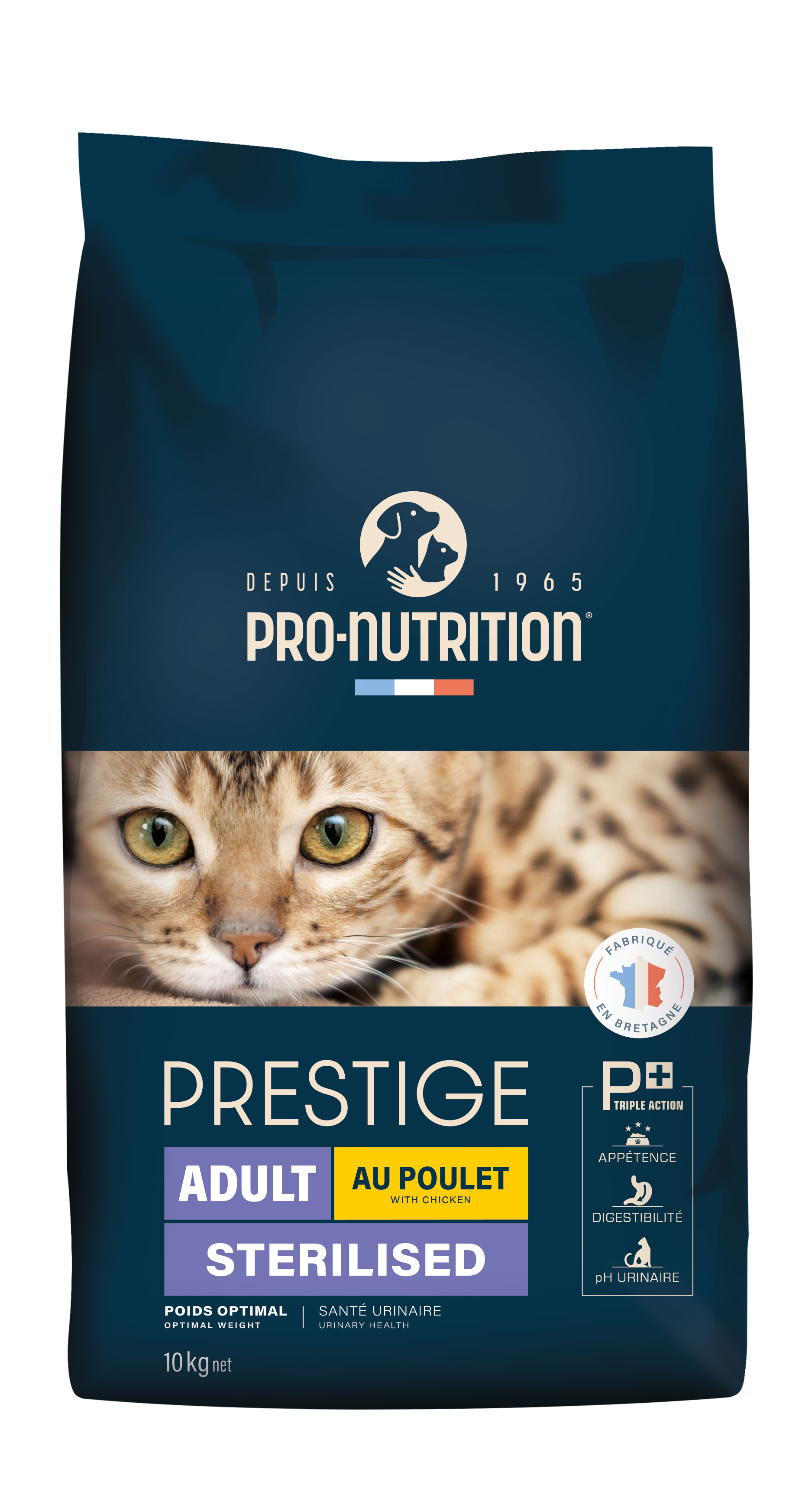 Flatazor Pro-Nutrition prestige cat Sterilised with chicken 10 kg