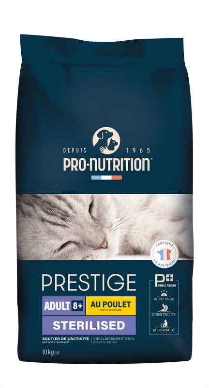 Flatazor Pro-Nutrition prestige cat adult 8+ Sterilised 10 kg