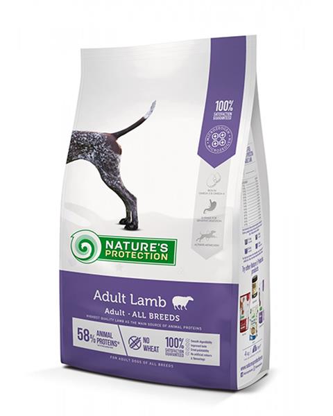 Natures Protection dog adult all breed lamb 12 kg + DOPRAVA ZDARMA