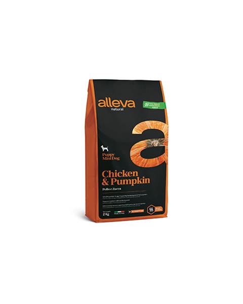 Alleva NATURAL dog puppy mini chicken & pumpkin 2 kg