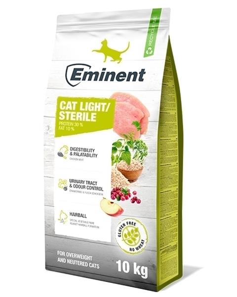 Eminent Cat Light/Sterile 10 kg + 2 kg ZDARMA