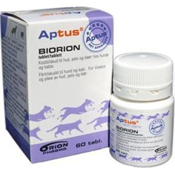 Aptus BIORION prípravok na starostlivosť o srsť pre psov a mačky 60 tbl. 