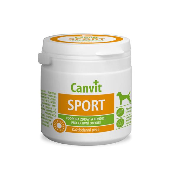 Canvit Sport podpora zdravia pre športujúce, záchranárske a pracovné psy 230 g