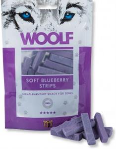 Woolf Dog Blueberry & Chicken Soft Strips 100 g