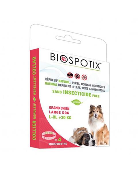 BIOGANCE Biospotix Large dog L-XL Obojok s repelentným účinkom 75 cm (nad 30 kg)