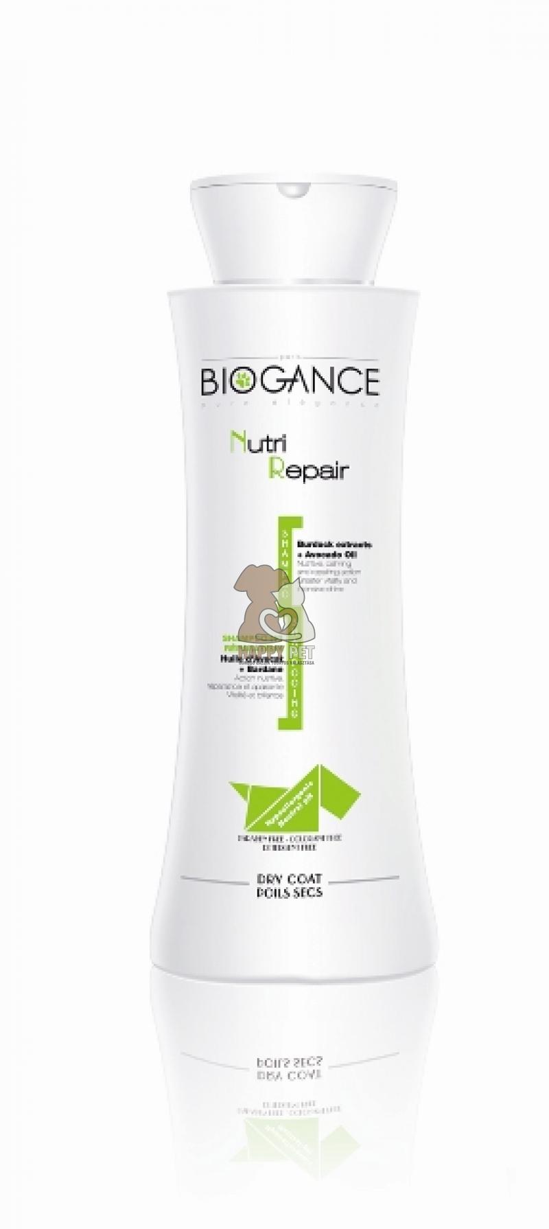 BIOGANCE Nutri Repair shampoo 250 ml (Výživný a regenerujúci šampón)