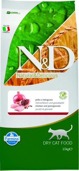 Farmina N&D cat PRIME adult chicken&pomegranate 5 kg + DOPRAVA ZDARMA