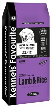 Kennel's Favourite Lamb & Rice 12,5 kg