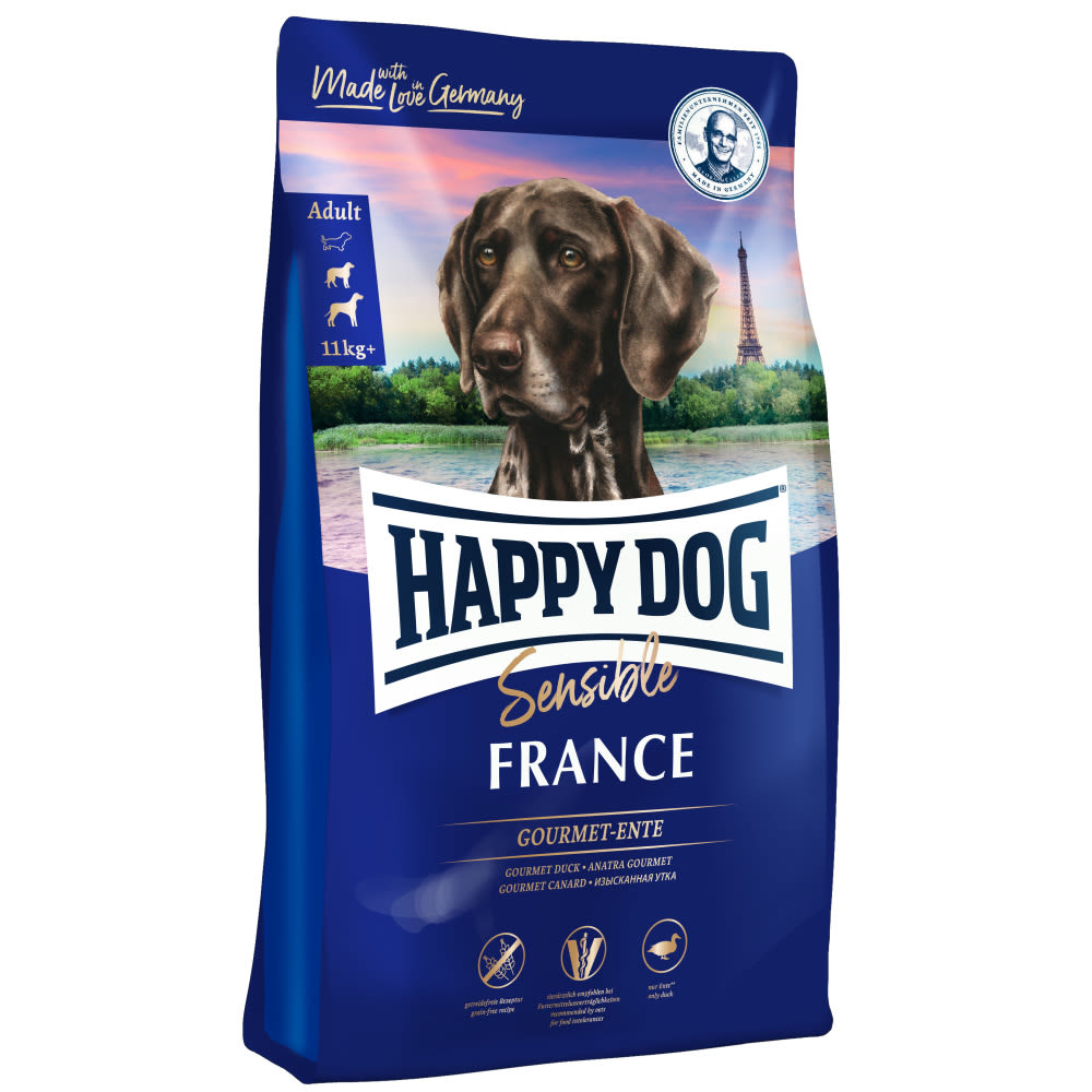 Happy Dog Supreme Sensible France 12,5 Kg + 2 Kg ZDARMA + DOPRAVA ZDARMA