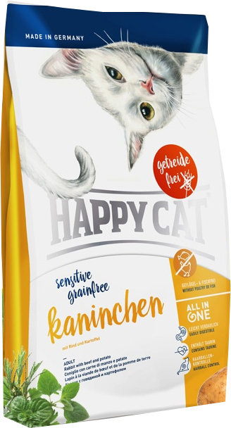 Happy Cat Sensitive Grainfree Králik 4 kg
