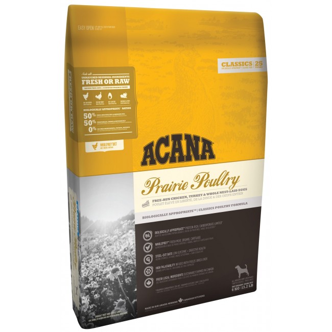 ACANA PRAIRIE POULTRY Classics 9,7 kg