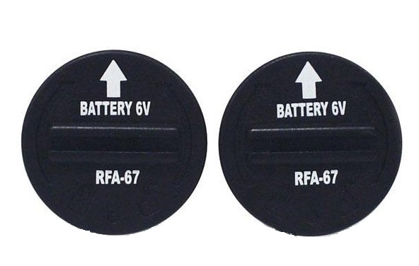 Náhradné batérie 6V 2ks, RFA-67D