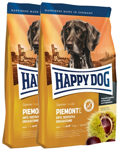 2x Happy Dog Supreme Sensible Piemonte 10 kg + DOPRAVA ZDARMA