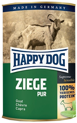 Happy Dog konzerva pre psy Ziege pur s kozím mäsom 400g