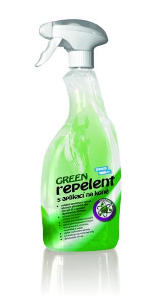 Repelent GREEN sprej s aplikáciou na kone 750 ml