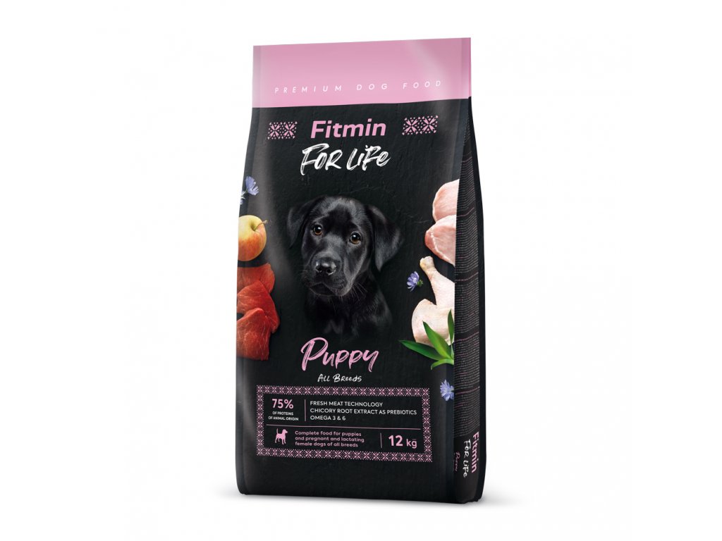 Fitmin For Life Puppy krmivo pro šteniatka 12 kg