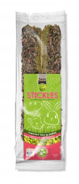 Pamlsok SUPREME hlodavce Stickle Timothy Hay & Herbs ZB 100g