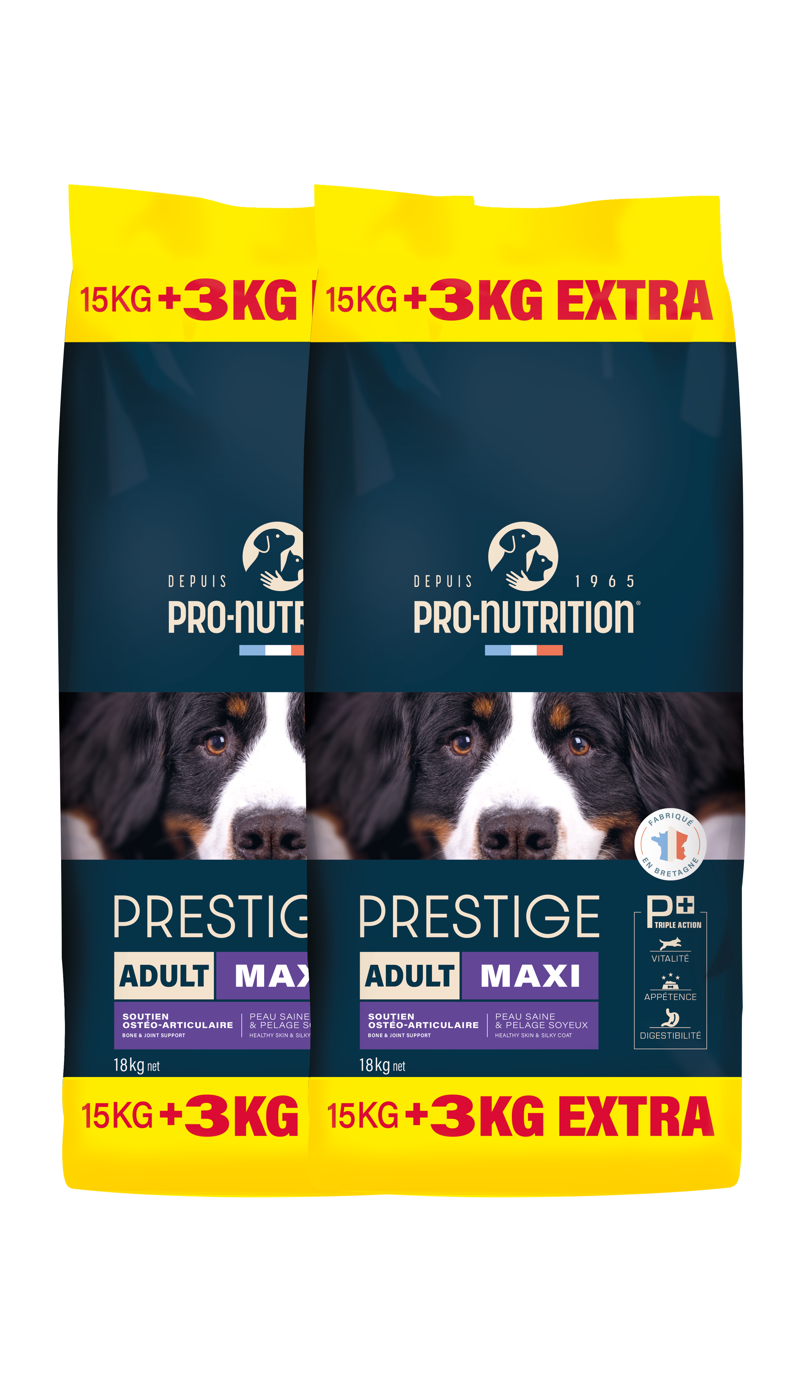 2x Flatazor Pro-Nutrition prestige adult maxi 15 kg + 3 kg ZDARMA + DOPRAVA ZDARMA