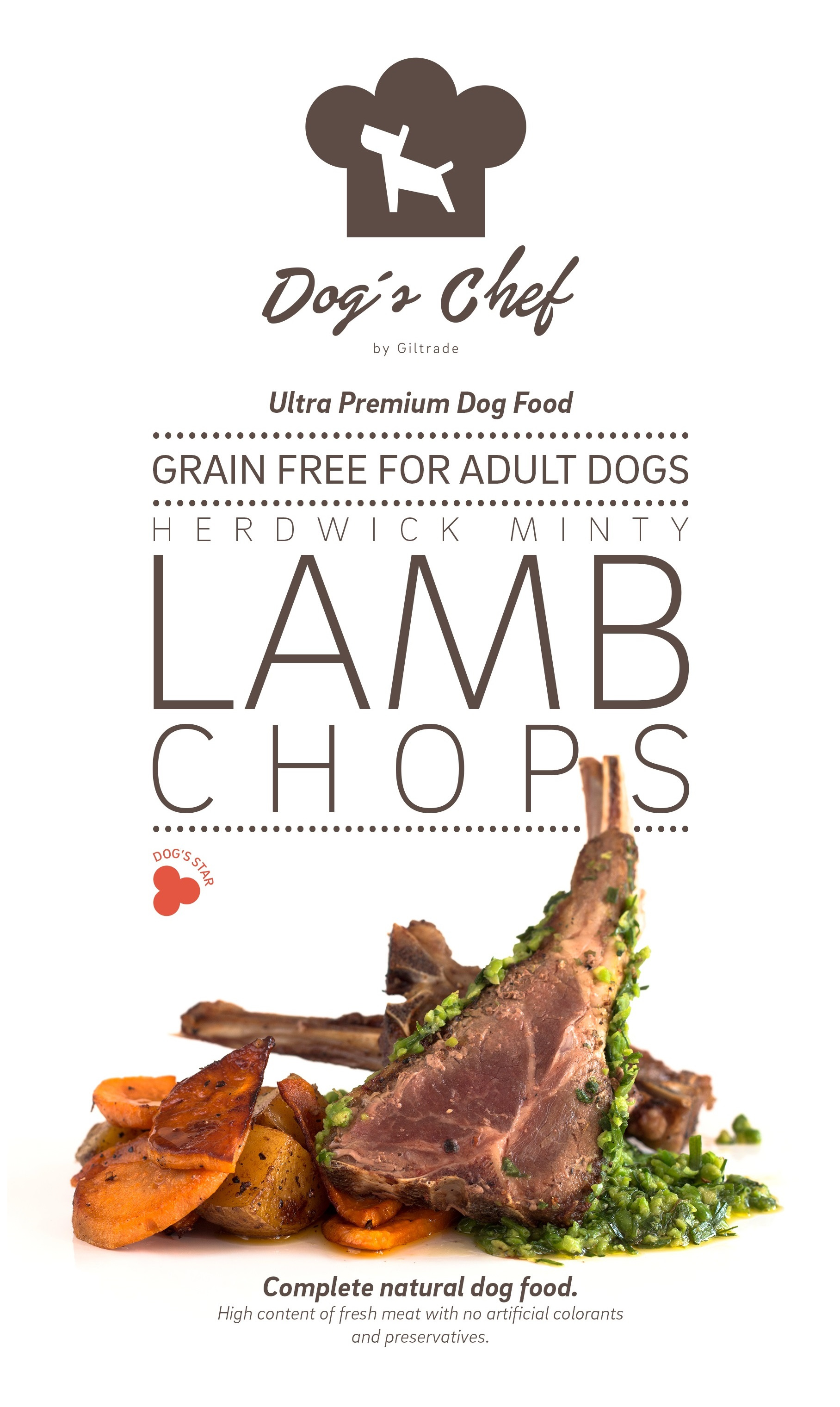 DOG’S CHEF Herdwick Minty Lamb Chops 15 kg + DOPRAVA ZDARMA
