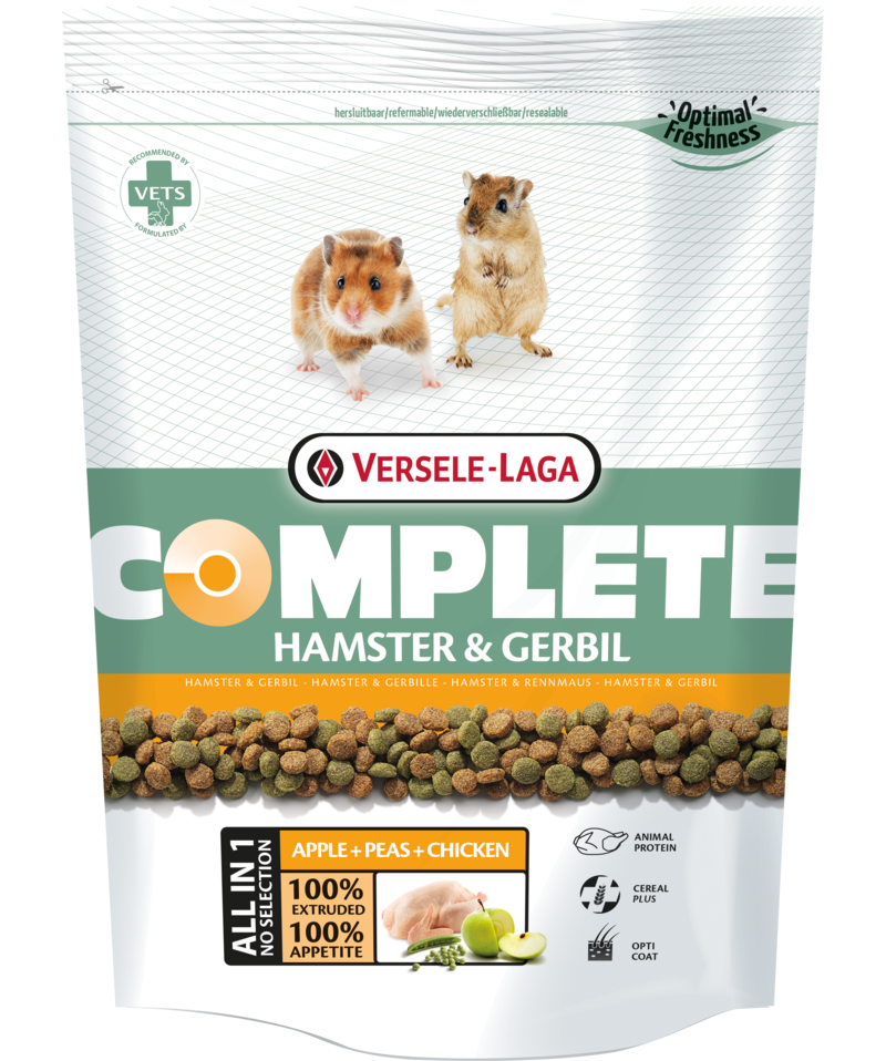 Versele Laga Complete Hamster & Gerbil- pre škrečkov a pieskomilov 500 g