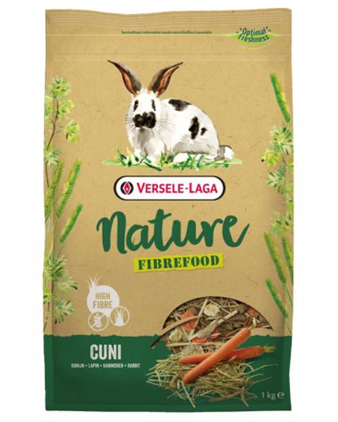 Versele Laga Nature Cuni Fibrefood - vysoký obsah vlákniny pre králiky 1 kg