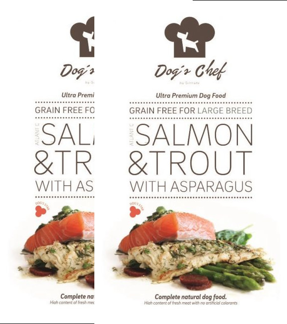 2x DOG’S CHEF Atlantic Salmon & Trout with Asparagus LB 15 kg + DOPRAVA ZDARMA