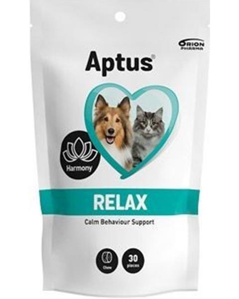 Aptus Relax VET chews žuvacie tablety na potlačenie stresu u psov 30 tbl. 