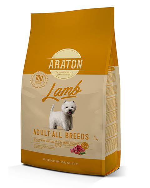 ARATON dog adult lamb 3 kg 
